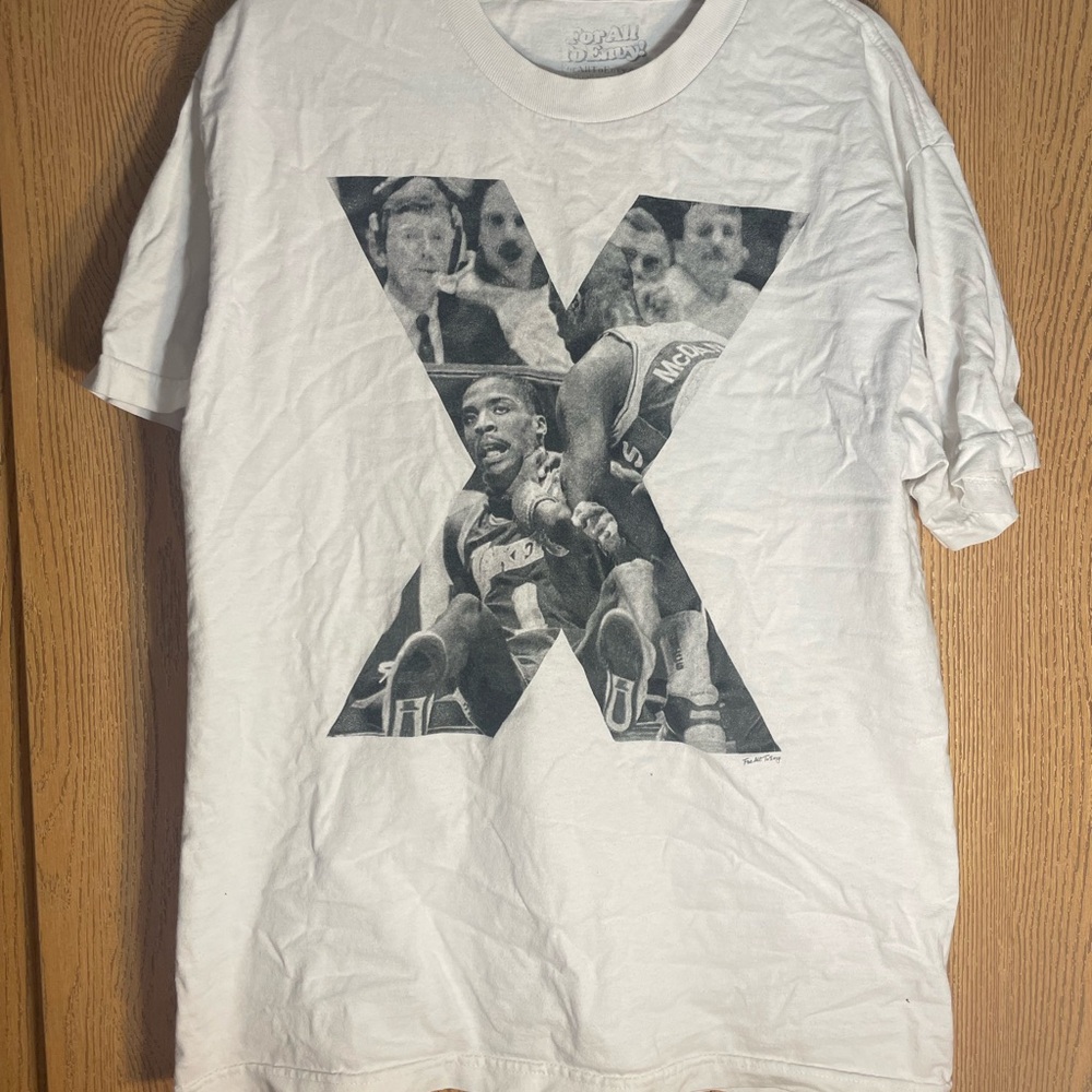 Vintage Xavier Mcdaniel “X-Man” NBA Shirt